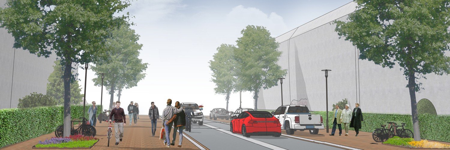 Banner Parkweg stationsgebied